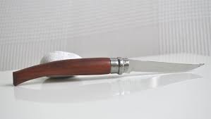 Couteau De Poche Opinel Savoie France Effile N 10 En Bois De Padouk Couteau De Poche Couteau Opinel