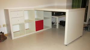 Wie Kann Man Ein Kallax 2x2 Regal Mit Einer Kallax Tischplatte Verbinden Ikea
