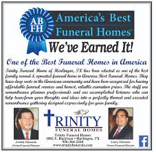 Trinity Funeral Homes San Benito News