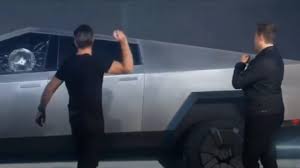 Watch: Musk attempts Cybertruck window stunt again
