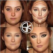 before and after contouring tutorials