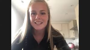 Maria Lyle and her coach Jamie Bowie