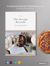 0 Free Cookbook Templates Word Psd Indesign Apple Mac Pages Publisher Template Net