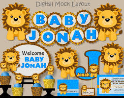 Lion Baby Shower Party Package Lion King Birthday Lion King Etsy In 2020 Lion Baby Shower Centerpieces Lion Baby Shower Theme Lion Baby Shower Invitations