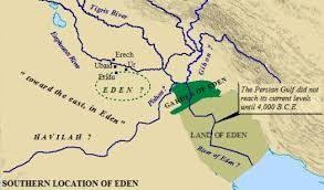 The garden of eden (from hebrew gan eden) is described by the book of genesis as being the place where the first man and woman, adam and eve, were created by god and lived until they fell and were expelled. Mapbox Biblical Garden Garden Of Eden Bible Mapping