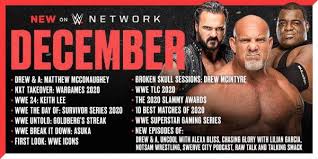 Live wwe network matches, cups and tournaments. What S Coming To The Wwe Network In December Last Word On Pro Wrestling