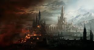 Aleksi Briclot For D D S Neverwinter Fantasy City Fantasy Castle Fantasy Landscape