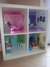 Image Result For Barbie House Ikea Kallax Diy Barbie House Barbie Room Barbie Storage