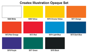 Createx Illustration Opaque Colours