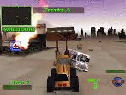 Play twisted metal is back, and shoot my truck is happening now! Psone Player1project