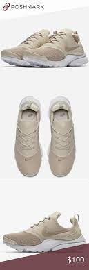 Cream Nike Air Prestos Nike Air Presto Nike Shoes How To Wear
