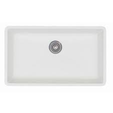 white single bowl kitchen sink