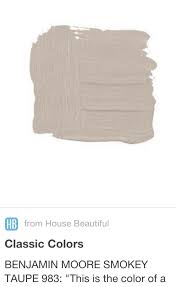 Bm Smokey Taupe 983 Best Cabinet Paint Color Trends 2018 Remodeling Inspiration