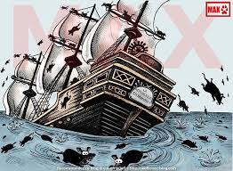 Tu vas sortir et dire à tout le monde que c'est quand les rats quittent le navire que les vrais entrepreneurs se montrent. Elysee Les Rats Quittent Le Navire Olivier Demeulenaere Regards Sur L Economie