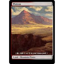 Maybe you would like to learn more about one of these? Plateau Proxy Card Mtg Proxy Cards Best Mtg Proxies Magic Proxy Magic The Gathering Proxy Cards