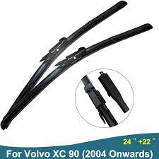 Rubber Wiper Blade For Volvo Xc 90 2004 Onwards 24 22 Windshield Wiper Arms 2pcs Pair Car Wiper Wiper Blades Car Windshield Wipers