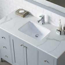 Discover the design world's best 48 inch bathroom vanities at perigold. Watson 49 Quartz Stone Counter Top Bathroom Vanity Sink With Wooden Cabinets