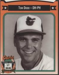 1991 All-Time Baltimore Orioles Team Issue Tom Dodd #110