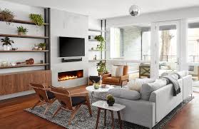 Mid Century Modern Living Room In Chicago S Logan Square In 2020 Interior Living Room Interior Living Room Decor Inspiration
