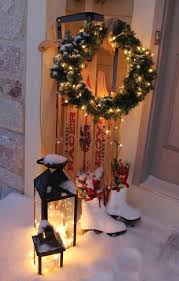 Weihnachtsdeko Fur Draussen Kranz Lichterkette Schlitten Laternen Weihnachtsdeko Ideen I Weihnachtlich Dekorieren Weihnachtsdeko Draussen Weihnachten Laternen
