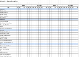 Sample Chore Charts For Families Elegant 12 Free Sample