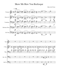 Show me how you burlesque. Show Me How You Burlesque Sheet Music For Trombone French Horn Tuba Baritone Horn Trumpet Mixed Quintet Download And Print In Pdf Or Midi Free Sheet Music Musescore Com