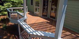 If your dog can't stand the way the rails taste, he is less likely to chew them. Composite Decking Landscaping Network