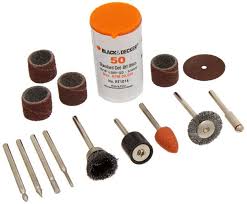Black And Decker Rotary Tool Bits Drill Bits Black Decker 63 Piece Rotary Universal Tool Accessory Kit Rt1022 Business Amp Industrial Light Equ Tool Accessories Black Decker Rotary Tool