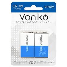 These used the ionizing method of smoke detection. Voniko Lithium Batteries 9 Volt 2 Pack 9v Lithium Batteries Long Life Smoke Detector Batteries 10 Years Shelf Lif Lithium Battery 9 Volt Battery Detector