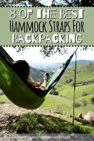 These straps have a lower weight capacity than some others in our top five. Top 8 Best Hammock Straps 2021 Hammock Strap Reviews What S Danny Doing