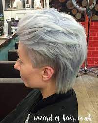 Silver With Undercut By Wizard Of Hair Www Wizardofhair Co Uk Hairstyles Over 50 Stylish Hair Hair Dos