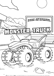 Following is a bunch of unique free printable truck coloring pages for all occasions, and no occasions at all. 7 Free Monster Truck Coloring Pages For Kids Printable Download Rainbow Printables