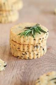 Savory Shortbread Cookies Black Olives Rosemary Parmesan Recipe Savoury Baking Savory Snacks Savoury Biscuits