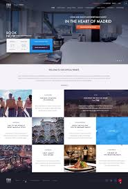 Dribbble Hotel Homepage Jpg By Jose Polanco Hotel Website Design Creative Website Design Hotel Website