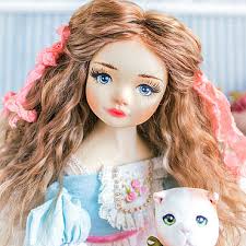 Interior doll, Art doll ooak, Collectible doll, artist boudoir doll в  интернет-магазине на Ярмарке Мастеров