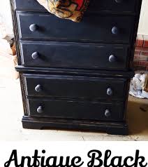 They're striking in a modern kitchen, elegant and timeless in a more traditional one — and there can be quite a bit of variety within the shade we think. How To Antique Black Paint Furniture Let S Paint Furniture