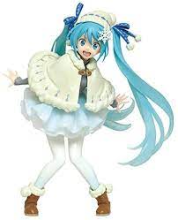 Taito Original Winter Clothes 6 2 Hatsune Miku Action Figure Miku Hatsune Figure Original Winter Clothes Ver Hatsune Miku Manga Cosplay Anime