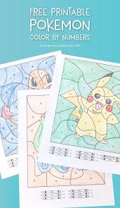 This app also leads those titlespixel art maker pixel art painter, pixel art converter, picel art pixle coloring, colar number, pixal art, sprite maker and pixel art 3d. 3 Free Pokemon Color By Number Printable Worksheets Printables Free Kids Pokemon Printables Pokemon Diy