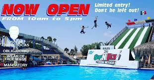 Albercas El Vergel On Instagram Slipnflymexico Slipnfly Tijuanawaterpark Albercaselvergel Elvergel Allanosvemosdonlucio Tijua Tennis Court Mexico Baja