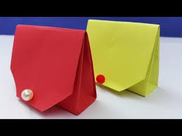 How To Make A Paper Purse For Girls Easy Origami Handbag Tutorial Origami Wallet Diy Paper Bag Youtube Paper Purse Origami Easy Diy Paper Bag