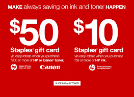 Free shipping, gift cards, and more. Staples Gift Card With Qualifying Ink And Toner Purchases Staples Com