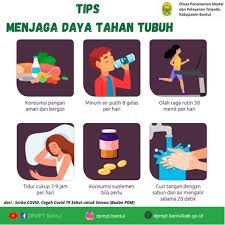 Salah satu cara meningkatkan imunitas dalah dengan mengonsumsi vitamin. Tips Menjaga Daya Tahan Tubuh Berita Dinas Penanaman Modal Dan Pelayanan Terpadu Pemda Bantul