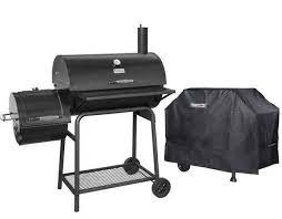 Royal Gourmet 30 Bbq Charcoal Grill Offset Smoker Cc1830f With Cover Work Space Charcoal Grill Charcoal Bbq Offset Smoker