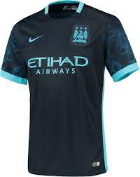 Another simply beautiful away kit by the guys at nike, elegant touches of class all over this strip. Manchester City 15 16 Away Kit Released Manchester City Soccer Shirts Sweat Clothes