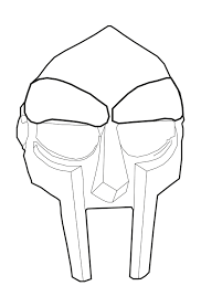 Transparent Doom Mask 2 Transparent Mfdoom Stonesthrow Hiphop Metalfigners Metalface Ill Mf Doom Mask Mf Doom Hand Sketch