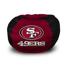 Amazon Com Nfl Bean Bag Chair Nfl Team San Francisco 49ers Sports Outdoors 49ers San Francisco 49ers San Francisco 49ers Nfl