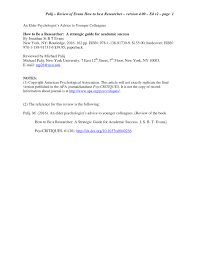 Here's how to choose and create a professional email address with your if you are already using it with another address, you'd need to add your new professional email address to it. Pdf An Elder Psychologist S Advice To Younger Colleagues