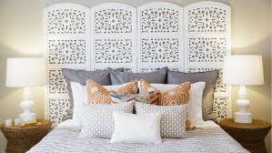 These diy headboard project ideas will show you how to make a headboard from items such as wallpaper, fabric, wood shims, old shutters, and ceiling panels. Update Your Bedroom With Easy Diy Headboard Ideas You Will Love Redesigned Classics