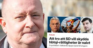 Replik från Dick Erixon (SD): Arrogansen i S hjälper inte sexuella  minoriteter