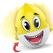Get it as soon as mon, jul 26. Amazon Com Kidzlane Shark Bath Toy For Babies And Toddlers 2 Pack Pink And Yellow Bath Toy With Sound Effect Weeble Wobble Toy For Babies Shark Toy For Toddlers 6 Months